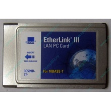 Сетевая карта 3COM Etherlink III 3C589D-TP (PCMCIA) без LAN кабеля (без хвоста) - Артем